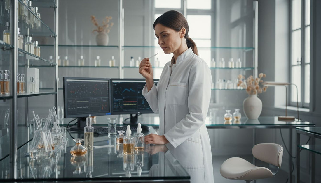 parfumeur laboratorium analyse