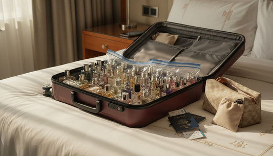 parfum reizen bagage