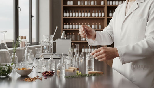 professioneel parfum laboratorium