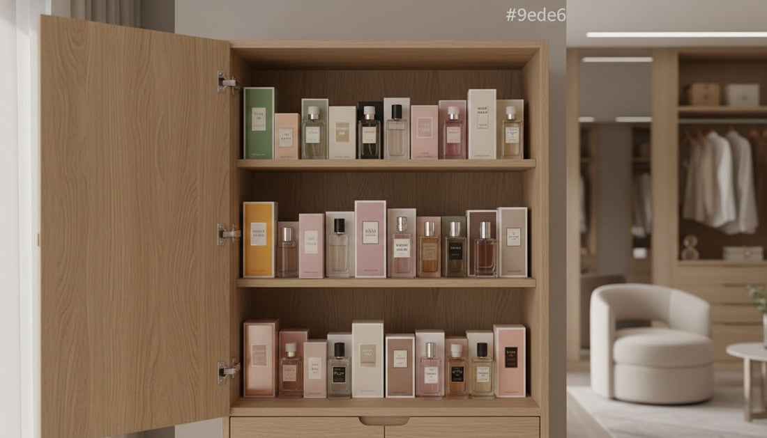 parfum opbergen interieur