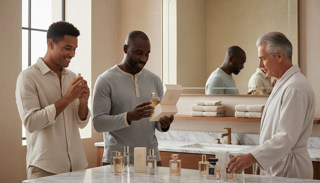 parfums mannen badkamer