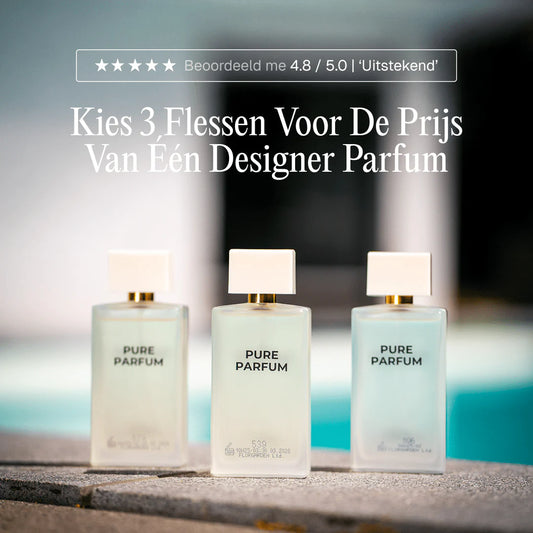 3x100ml Parfum bundel